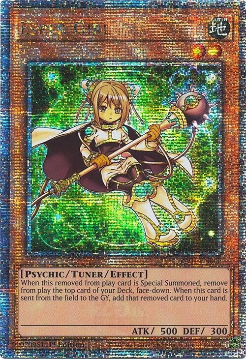 Image for Esper Girl (Quarter Century Secret Rare) (RA04-EN006) (Quarter Century Stampede) (RA04) - YuGiOh