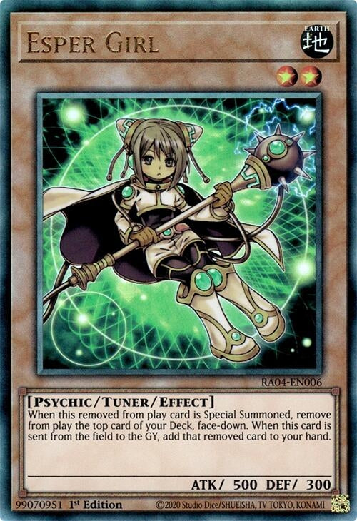 Image for Esper Girl (PUR) (RA04-EN006) (Quarter Century Stampede) (RA04) - YuGiOh