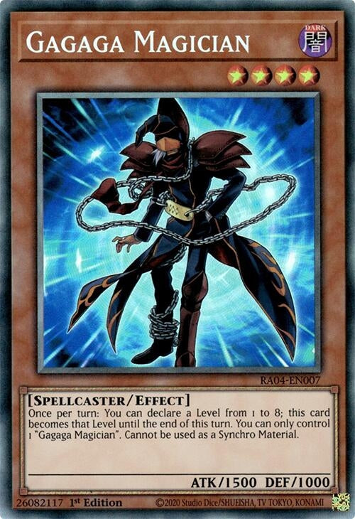 Image for Gagaga Magician (PCR) (RA04-EN007) (Quarter Century Stampede) (RA04) - YuGiOh