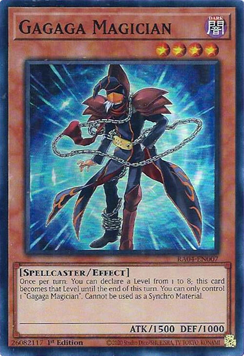 Image for Gagaga Magician (RA04-EN007) (Quarter Century Stampede) (RA04) - YuGiOh