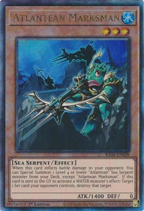 Image for Atlantean Marksman (PUR) (RA04-EN009) (Quarter Century Stampede) (RA04) - YuGiOh