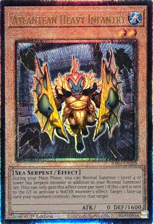 Image for Atlantean Heavy Infantry (PUR) (RA04-EN010) (Quarter Century Stampede) (RA04) - YuGiOh