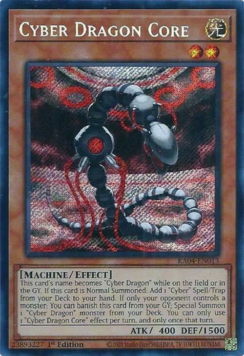 Image for Cyber Dragon Core (Secret Rare) (RA04-EN013) (Quarter Century Stampede) (RA04) - YuGiOh
