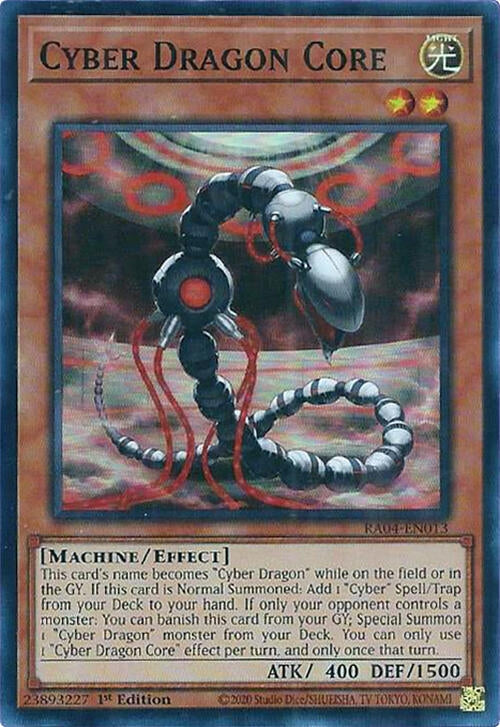 Image for Cyber Dragon Core (RA04-EN013) (Quarter Century Stampede) (RA04) - YuGiOh