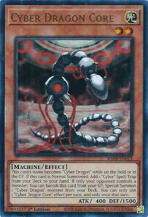 Image for Cyber Dragon Core (UR) (RA04-EN013) (Quarter Century Stampede) (RA04) - YuGiOh