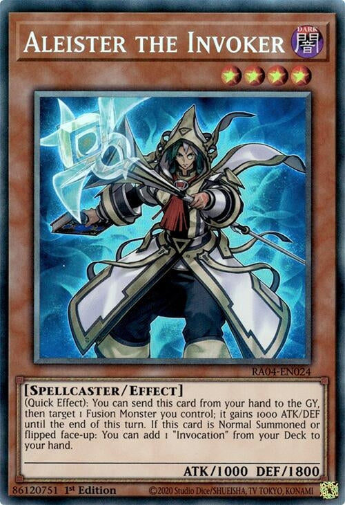 Image for Aleister the Invoker (Alternate Art) (PCR) (RA04-EN024) (Quarter Century Stampede) (RA04) - YuGiOh