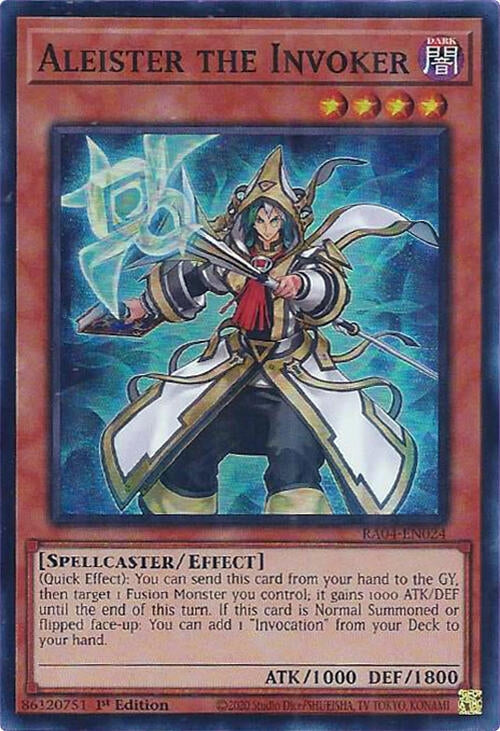 Image for Aleister the Invoker (Alternate Art) (RA04-EN024) (Quarter Century Stampede) (RA04) - YuGiOh
