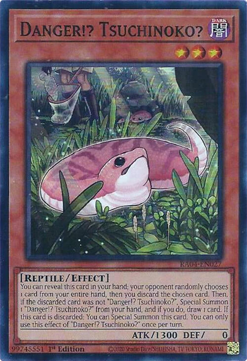 Image for Danger!? Tsuchinoko? (RA04-EN027) (Quarter Century Stampede) (RA04) - YuGiOh