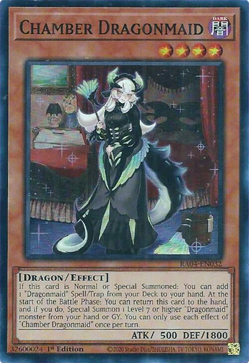 Image for Chamber Dragonmaid (RA04-EN032) (Quarter Century Stampede) (RA04) - YuGiOh
