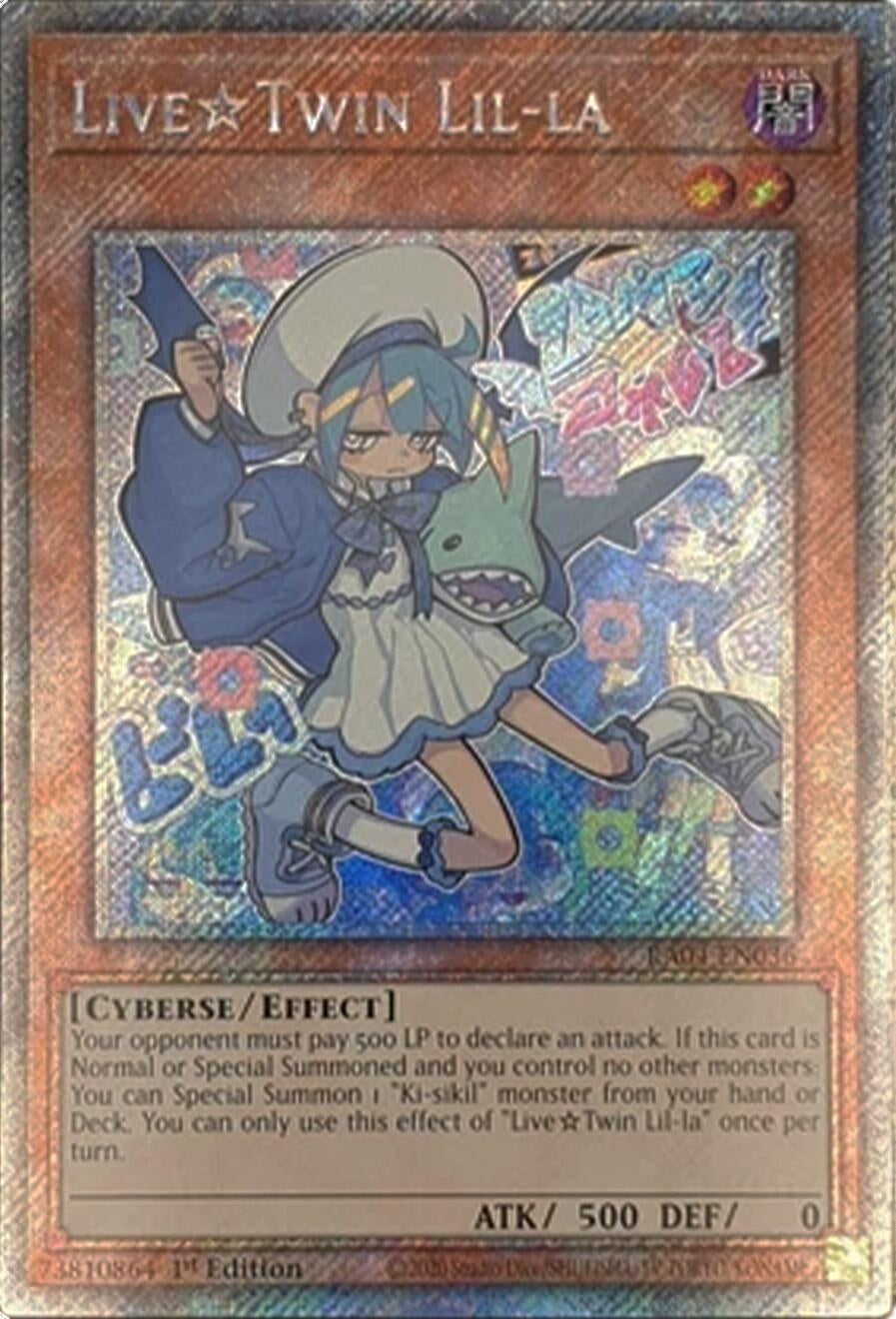 Image for Live Twin Lil-la (Platinum Secret Rare) (RA04-EN036) (Quarter Century Stampede) (RA04) - YuGiOh