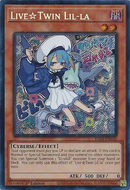Image for Live Twin Lil-la (Secret Rare) (RA04-EN036) (Quarter Century Stampede) (RA04) - YuGiOh