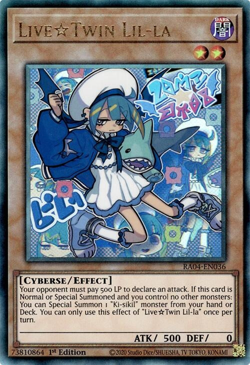 Image for Live Twin Lil-la (PUR) (RA04-EN036) (Quarter Century Stampede) (RA04) - YuGiOh