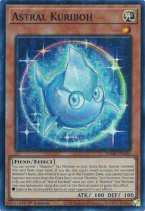 Image for Astral Kuriboh (RA04-EN040) (Quarter Century Stampede) (RA04) - YuGiOh