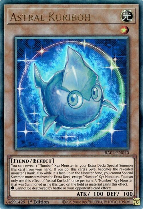 Image for Astral Kuriboh (PUR) (RA04-EN040) (Quarter Century Stampede) (RA04) - YuGiOh