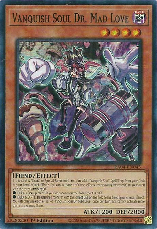 Image for Vanquish Soul Dr. Mad Love (RA04-EN045) (Quarter Century Stampede) (RA04) - YuGiOh
