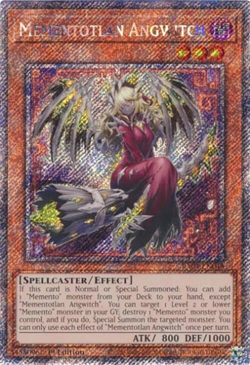 Image for Mementotlan Angwitch (Platinum Secret Rare) (RA04-EN048) (Quarter Century Stampede) (RA04) - YuGiOh