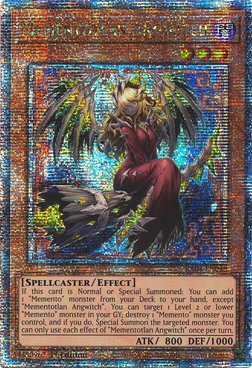 Image for Mementotlan Angwitch (Quarter Century Secret Rare) (RA04-EN048) (Quarter Century Stampede) (RA04) - YuGiOh