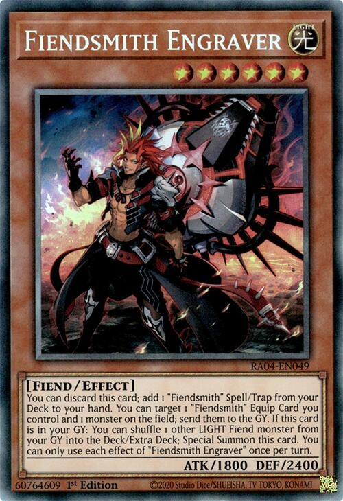 Image for Fiendsmith Engraver (PCR) (RA04-EN049) (Quarter Century Stampede) (RA04) - YuGiOh