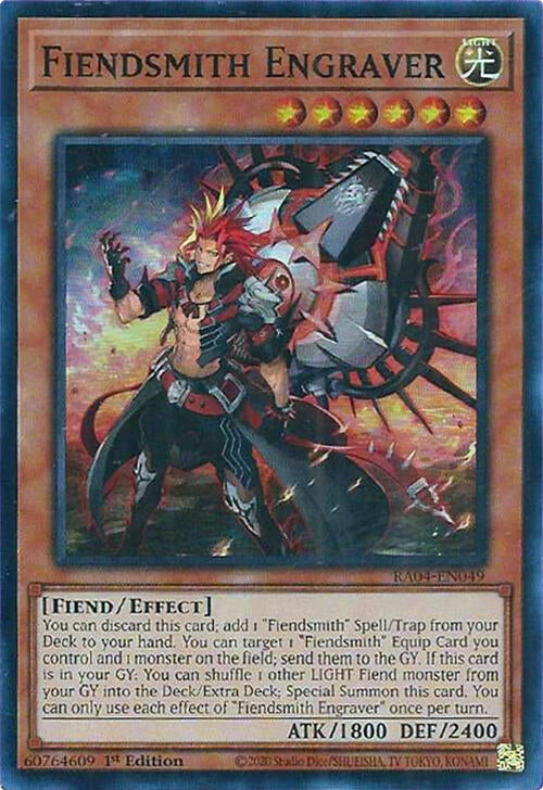 Image for Fiendsmith Engraver (RA04-EN049) (Quarter Century Stampede) (RA04) - YuGiOh