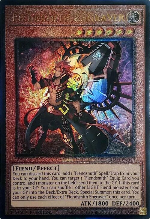 Image for Fiendsmith Engraver (PUR) (RA04-EN049) (Quarter Century Stampede) (RA04) - YuGiOh