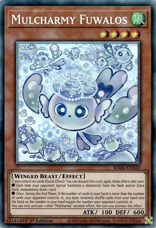 Image for Mulcharmy Fuwalos (PCR) (RA04-EN050) (Quarter Century Stampede) (RA04) - YuGiOh