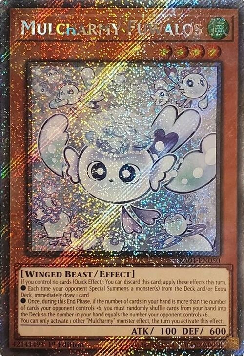 Image for Mulcharmy Fuwalos (Platinum Secret Rare) (RA04-EN050) (Quarter Century Stampede) (RA04) - YuGiOh