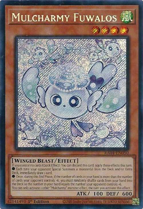 Image for Mulcharmy Fuwalos (Secret Rare) (RA04-EN050) (Quarter Century Stampede) (RA04) - YuGiOh