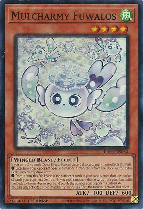 Image for Mulcharmy Fuwalos (RA04-EN050) (Quarter Century Stampede) (RA04) - YuGiOh