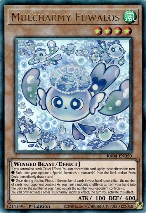 Image for Mulcharmy Fuwalos (PUR) (RA04-EN050) (Quarter Century Stampede) (RA04) - YuGiOh