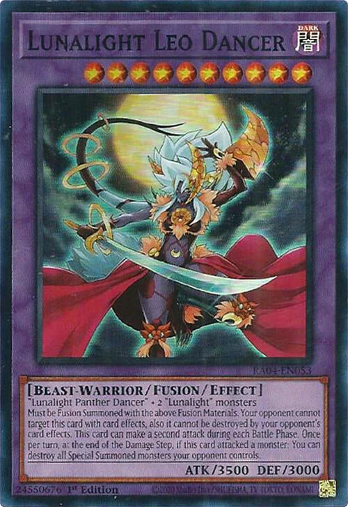 Image for Lunalight Leo Dancer (RA04-EN053) (Quarter Century Stampede) (RA04) - YuGiOh