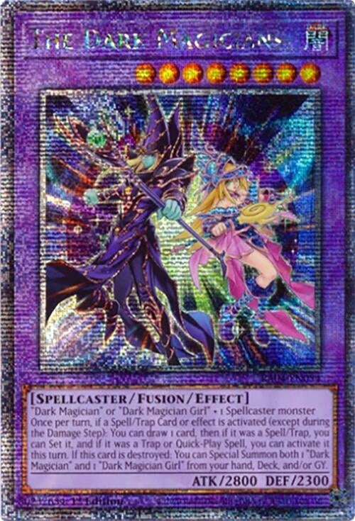 Image for The Dark Magicians (Quarter Century Secret Rare) (RA04-EN054) (Quarter Century Stampede) (RA04) - YuGiOh