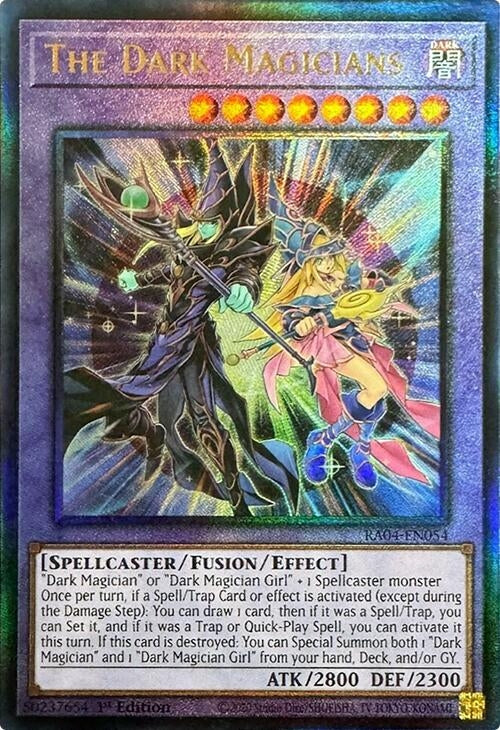 Image for The Dark Magicians (PUR) (RA04-EN054) (Quarter Century Stampede) (RA04) - YuGiOh