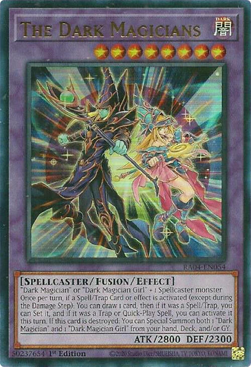 Image for The Dark Magicians (UR) (RA04-EN054) (Quarter Century Stampede) (RA04) - YuGiOh