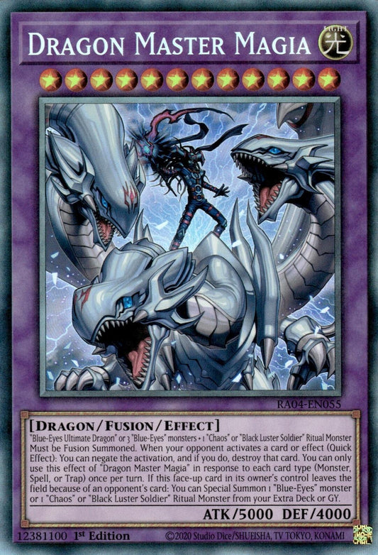 Image for Dragon Master Magia (PCR) (RA04-EN055) (Quarter Century Stampede) (RA04) - YuGiOh