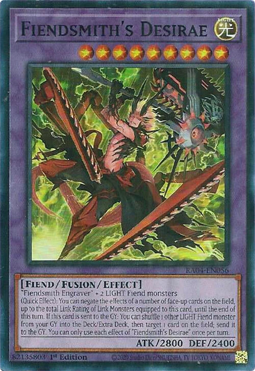 Image for Fiendsmith's Desirae (RA04-EN056) (Quarter Century Stampede) (RA04) - YuGiOh