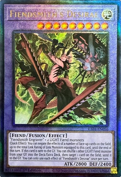 Image for Fiendsmith's Desirae (PUR) (RA04-EN056) (Quarter Century Stampede) (RA04) - YuGiOh