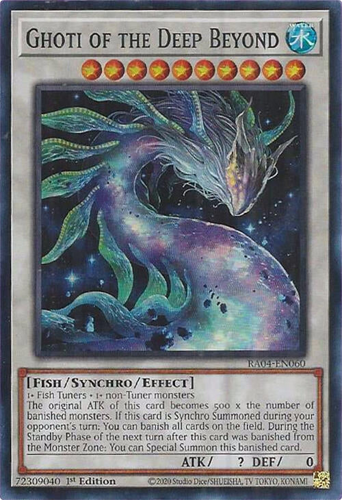 Image for Ghoti of the Deep Beyond (RA04-EN060) (Quarter Century Stampede) (RA04) - YuGiOh