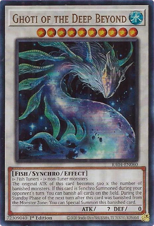 Image for Ghoti of the Deep Beyond (UR) (RA04-EN060) (Quarter Century Stampede) (RA04) - YuGiOh