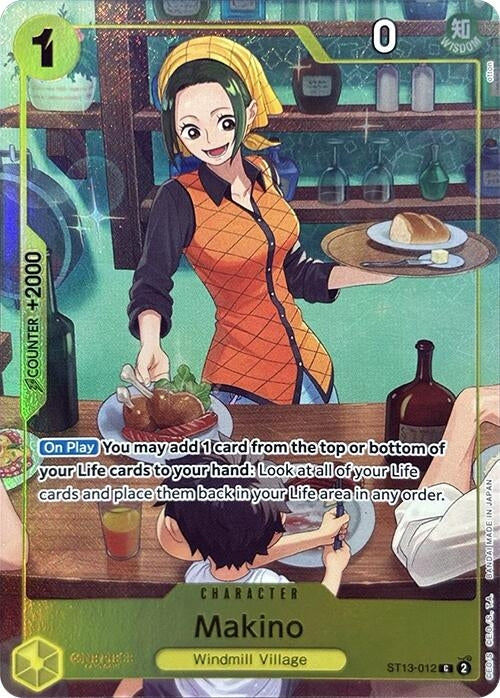 Image for Makino (Premium Card Collection -Best Selection Vol. 3-) (ST13-012) (One Piece Promotion Cards) - One Piece Card Game