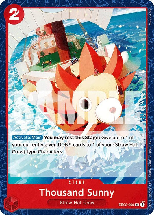 Image for Thousand Sunny (EB02-009) (Extra Booster: Anime 25th Collection) - One Piece Card Game