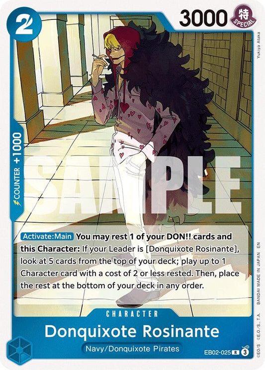 Image for Donquixote Rosinante (EB02-025) (Extra Booster: Anime 25th Collection) - One Piece Card Game