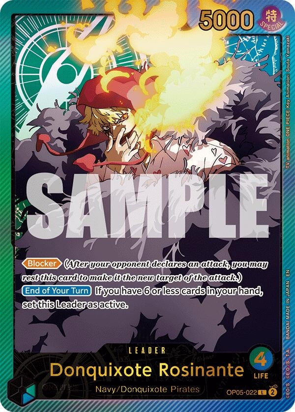 Image for Donquixote Rosinante (SP) (OP05-022) (Extra Booster: Anime 25th Collection) - One Piece Card Game