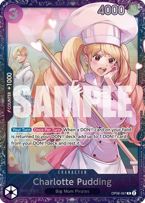 Image for Charlotte Pudding (Treasure Cup 2025) (OP08-067) (One Piece Promotion Cards) - One Piece Card Game