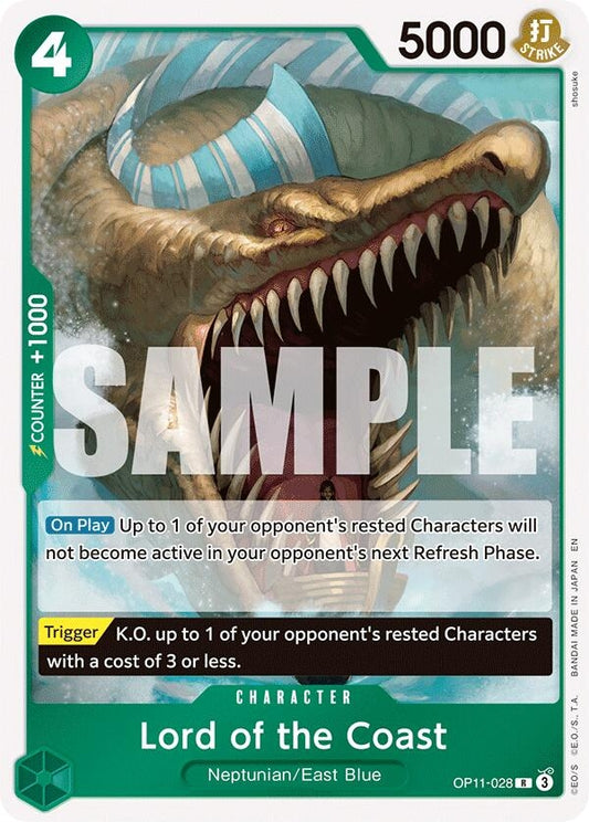 Image for Lord of the Coast (OP11-028) (A Fist of Divine Speed) - One Piece Card Game
