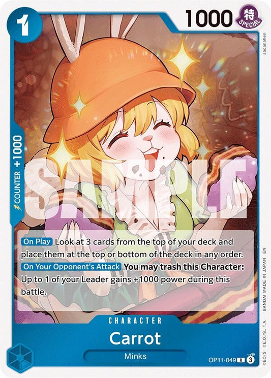 Image for Carrot (OP11-049) (A Fist of Divine Speed) - One Piece Card Game