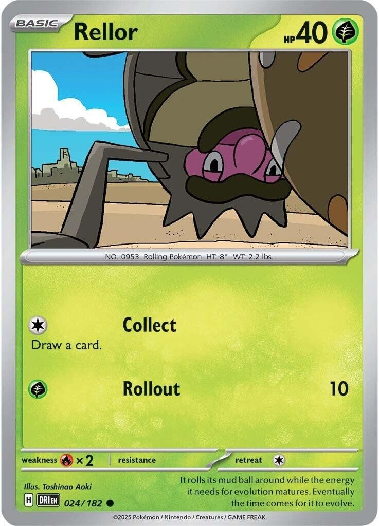 Image for Rellor (024/182) (SV10: Destined Rivals) - Pokemon