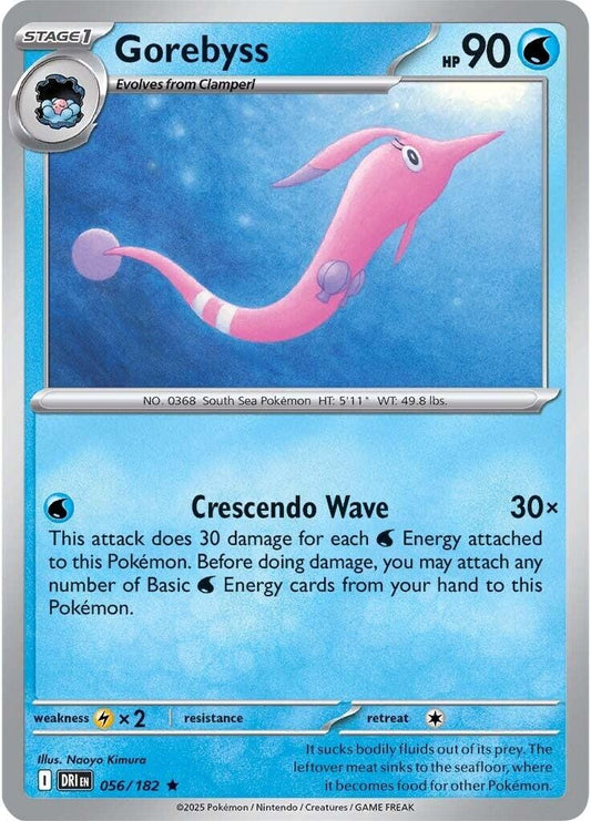 Image for Gorebyss (056/182) (SV10: Destined Rivals) - Pokemon