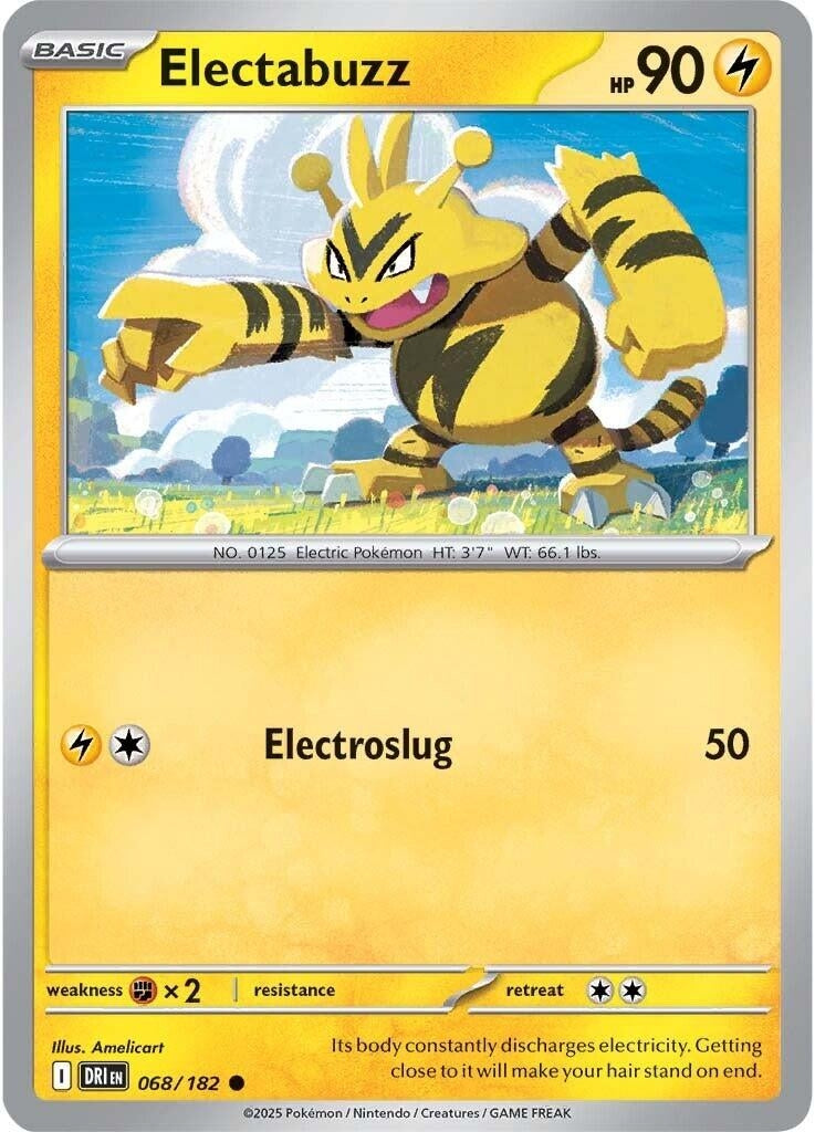 Image for Electabuzz (068/182) (SV10: Destined Rivals) - Pokemon