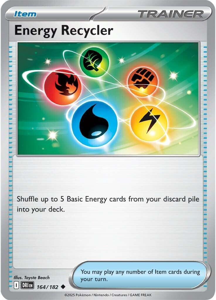 Image for Energy Recycler (164/182) (SV10: Destined Rivals) - Pokemon