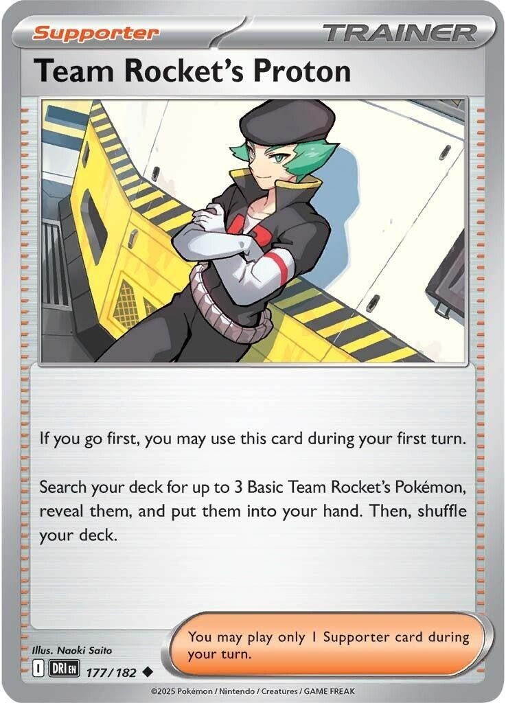 Image for Team Rocket's Proton (177/182) (SV10: Destined Rivals) - Pokemon